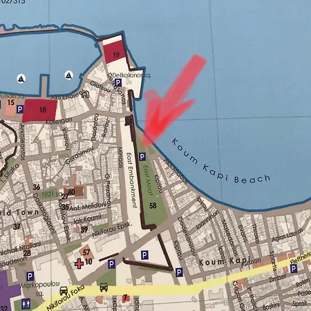 East Seafront Apartman Hriszí Aktí Haniá